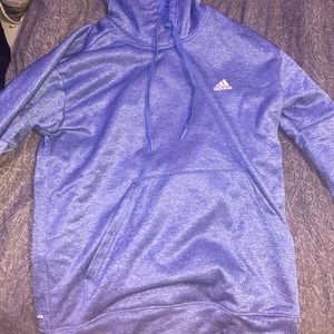 Purple adidas hoodie